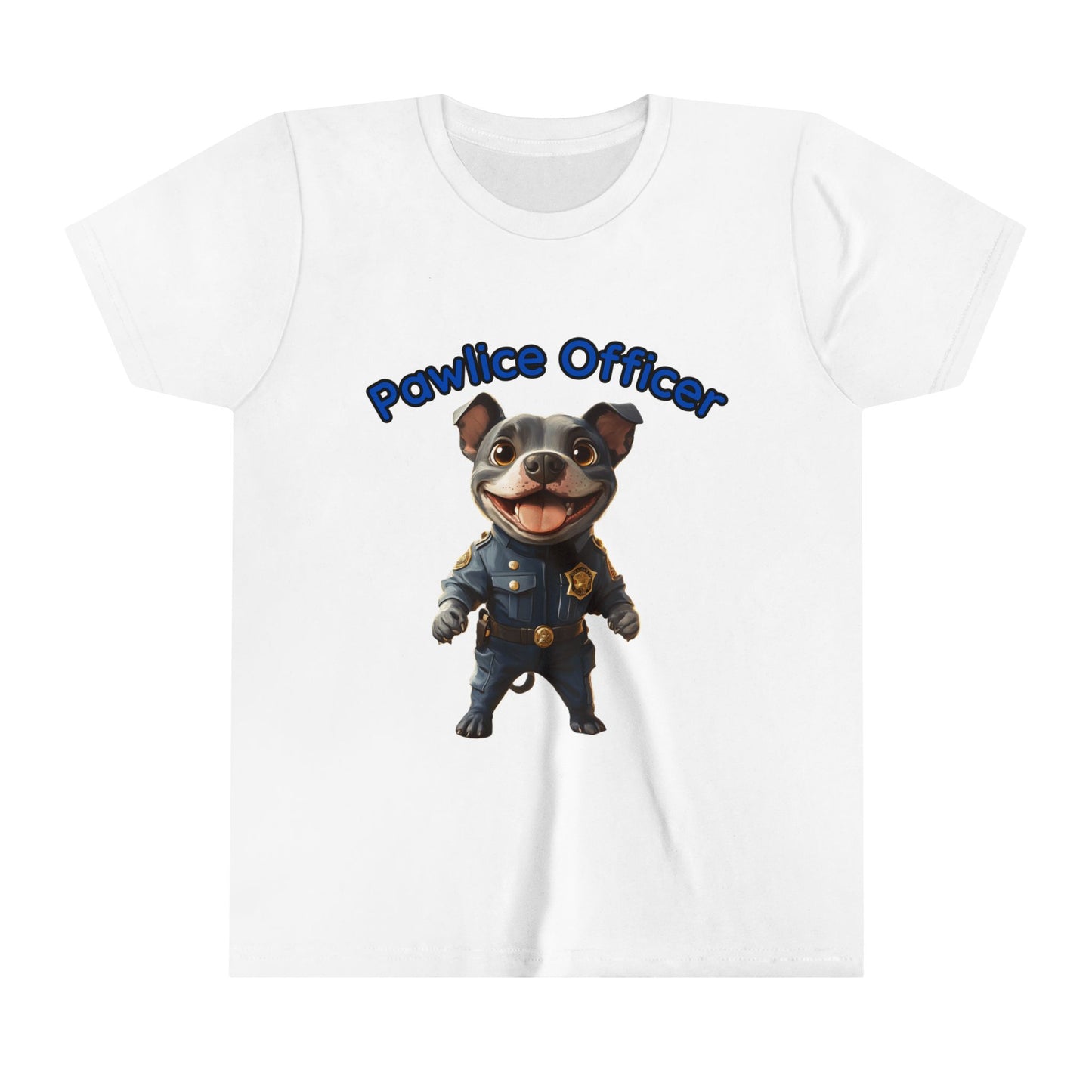 Pawlice Officer Kurzarm-T-Shirt für Kinder