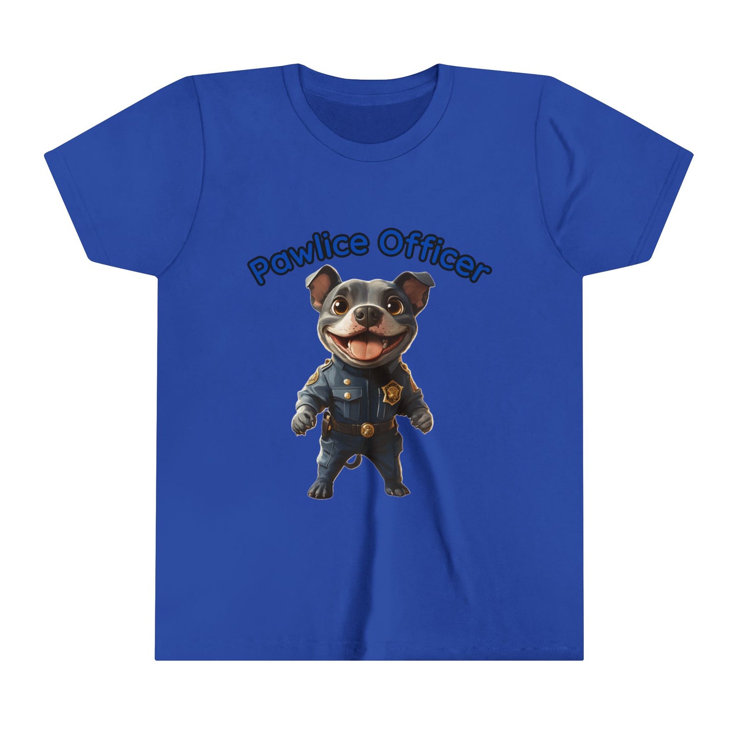 Pawlice Officer Kurzarm-T-Shirt für Kinder