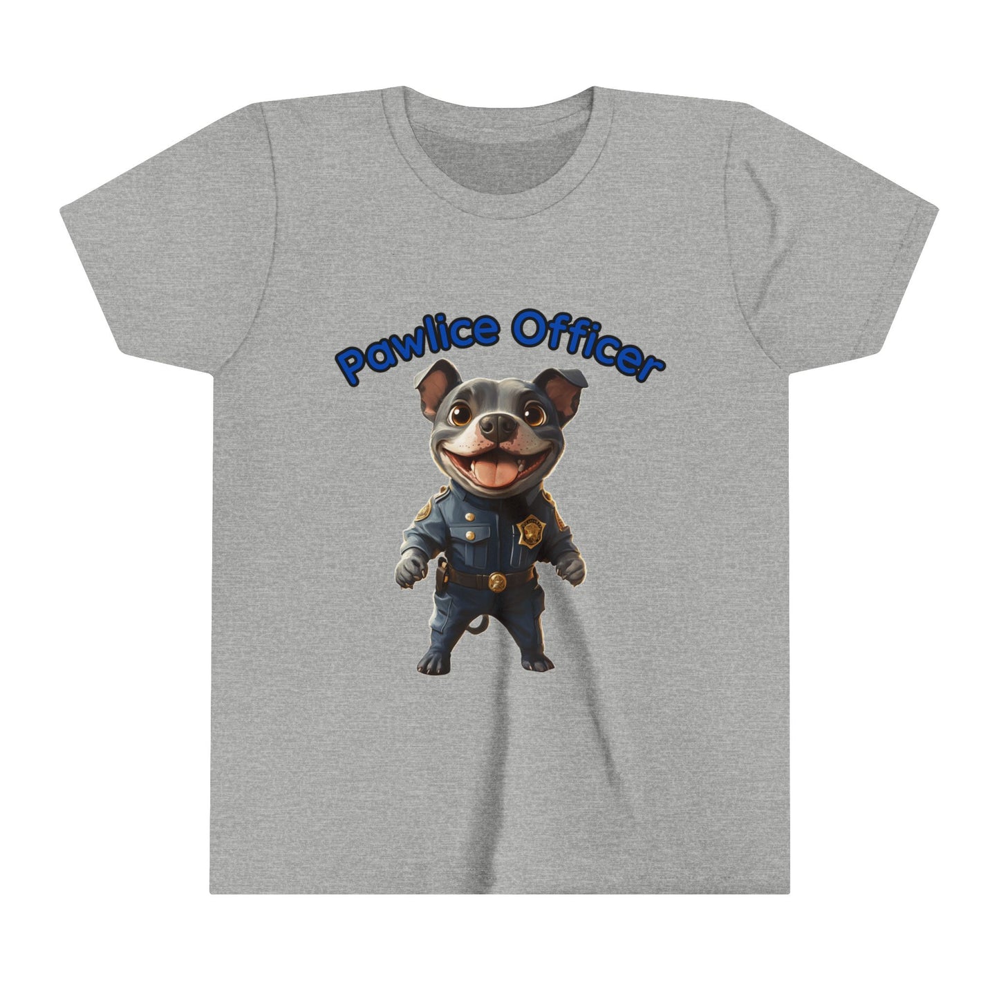 Pawlice Officer Kurzarm-T-Shirt für Kinder